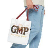 GMP 'God Money Power' Graphic Tote Bag