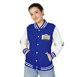 Letterman Jacket — 'God Money Power' Retro Varsity Jacket
