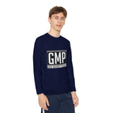 Youth Long Sleeve Tee — GMP "God Money Power" Graphic