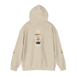 Gold Crown One Hoodie — Minimalist Royal Emblem Hooded Sweatshirt