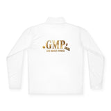 Quarter-Zip Pullover — Gold GMP (God Money Power) Logo Athletic Pullover