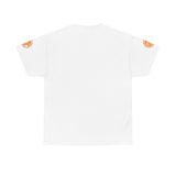 God Money Power (GMP) Logo T-Shirt — Retro Orange Circle Graphic Tee