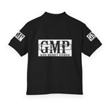 Youth Polo Shirt — "GMP (God Money Power)" Logo Athletic Polo