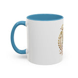 GMP Tiger Accent Coffee Mug — "God Money Power" Motivational 11/15oz Ceramic Mug