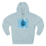 God Money Power Hoodie — Graphic Three-Panel Fleece Pullover