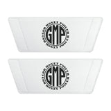 Men's Slide Sandals with Removable Strap — Monogram Logo Casual Pool Slides