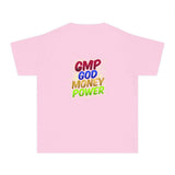 Youth Tee — GMP God Money Power Colorful Graphic Shirt