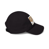 God Money Power Dad Cap — White Embroidered Baseball Hat