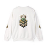 God Power Crewneck Sweatshirt – Faith-Inspired Graphic Pullover