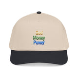 God Money Power Embroidered Baseball Cap