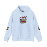 Motivational Hoodie — "Put God First: Hustle for the Money, Put Yourself in Power"