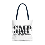 GMP "God Money Power" Graphic Tote Bag – Faith & Hustle Everyday Carry