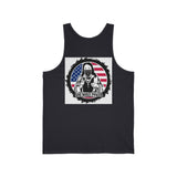 Patriotic Prayer Tank Top — "God, Vote, Power" Graphic