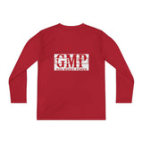 GMP 'God Money Power' Youth Long Sleeve Tee - Red Logo