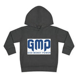 Toddler Hoodie – GMP "God Money Power" Graphic Pullover