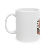 Halloween Pumpkin 'GMP God Money Power' Ceramic Mug (11oz & 15oz)