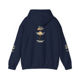 Gold Crown One Hoodie — Minimalist Royal Emblem Hooded Sweatshirt
