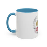 God Money Power Accent Coffee Mug — Inspirational Faith & Success Ceramic Mug (11/15oz)