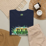 God Money Power Tee — Bold Faith & Wealth Graphic T-Shirt