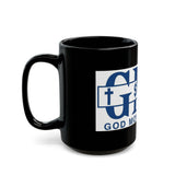 Good Money Power Black Mug – Bold Financial Empowerment Coffee Cup