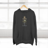 God Money Power Hoodie — Bold Religious & Motivational Graphic Pullover