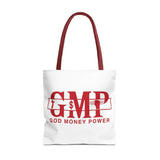 God Money Power (GMP) Red Logo Tote Bag – Faith & Wealth Statement Tote