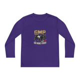 Youth Long Sleeve Tee — GMP (God Money Power) Eagle Graphic