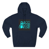 God Money Power Hoodie — Religious Statement Pullover with Bold Typography