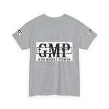 GMP "God Money Power" Graphic Tee — Religious Faith & Hustle Cotton T-Shirt