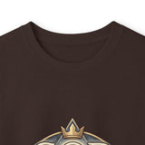 God Money Power Long Sleeve Tee — Vintage Crest Graphic