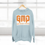 GMP "God Money Power" Hoodie — Bold Orange Streetwear Fleece