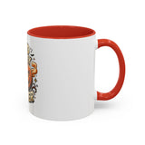 God Money Power- Pumpkin Coffee Mug — Halloween Accent Mug (11/15oz)