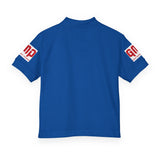 GMP Logo Youth Polo Shirt - Red Branding DryBlend® Kids Jersey Polo