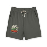 God Money Power Fleece Sweat Shorts