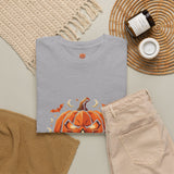 Halloween Jack-O'-Lantern Tee — GMP “God Money Power” Pumpkin Graphic Shirt