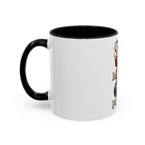 Coffee Mug — "God Money Power" Crown & Gauntlet Accent Ceramic Mug (11/15oz)