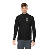 GMP Eagle Quarter-Zip Pullover — "God Money Power" Graphic
