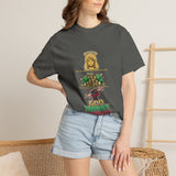 God Money Power T-Shirt — Angel, Stacks of Cash Graphic Tee
