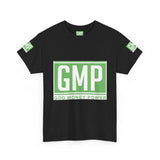 GMP "God Money Power" Logo T-Shirt — Green Box Graphic Tee