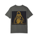 Religious Icon Graphic T‑Shirt — "God Money Power" Vintage Streetwear