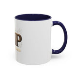 GMP 'God Money Power' Accent Coffee Mug — 11/15 oz Inspirational Ceramic