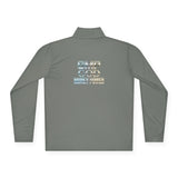 Quarter-Zip Pullover — "GMP GOD" Inspirational Zip-Up Sweatshirt