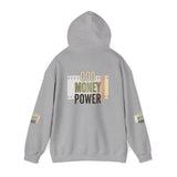 God Money Power Hoodie — Inspirational Faith & Wealth Graphic Sweatshirt