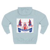 God Money Power Hoodie — Patriotic Faith-Inspired Graphic Hoodie