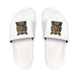 Tiger Graphic Slide Sandals — Men's Removable-Strap Pool Slides