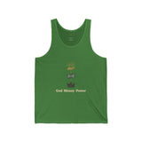 God Money & Power Tank Top — Spiritual Faith Graphic Tank