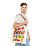 Tote Bag — GMP: God Money Power Bold Graphic Tote