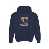 Youth Hoodie — GMP 'God Money Power' Eagle Graphic Pullover