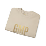 GMP 'God Money Power' White Crewneck Sweatshirt