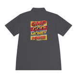 GMP God Money Power Graphic Polo Shirt – Retro Motivational Men's Sport Polo